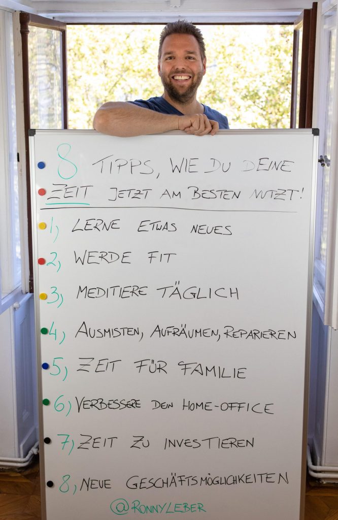 blog artikel zeit nutzen ronny leber