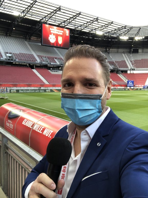 ÖFB Cup Finale 2020 Ronny Leber