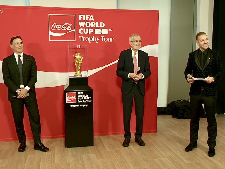 FIFA World Cup Trophy Tour: Goosebumps moment in Vienna